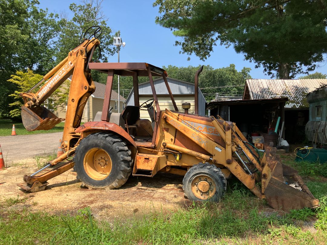 1988 CASE 580K - Image 2